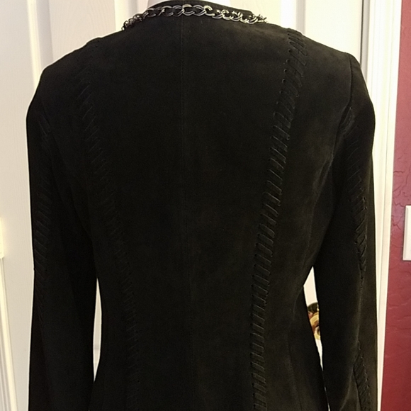 Hal Rubenstein Suede Leather jacket S - Picture 4 of 7